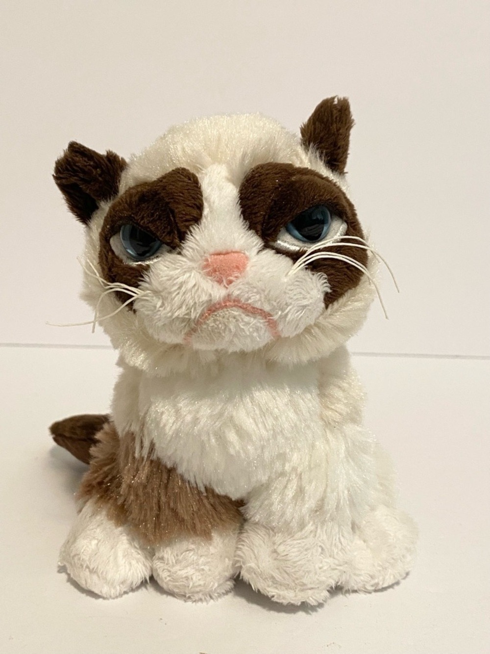 Gund Grumpy Cat Plush 5” Mini Stuffed Animal Soft Toy Kitty Tan Ganz